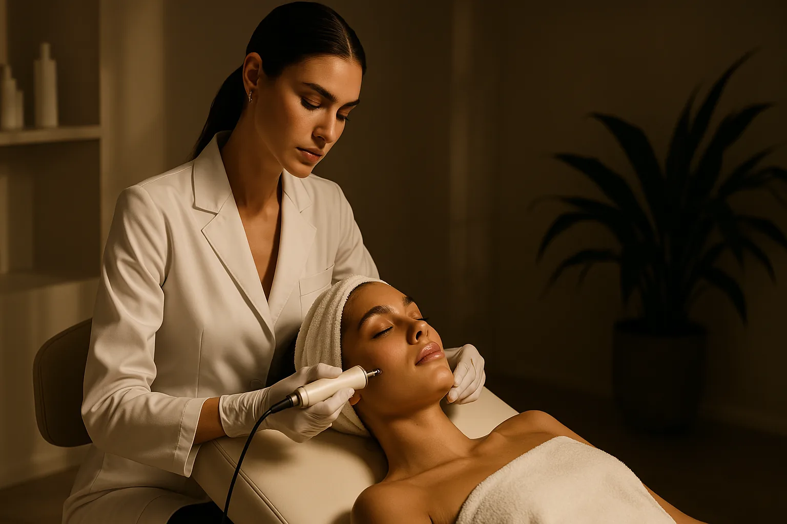 Professional dermatology treatment